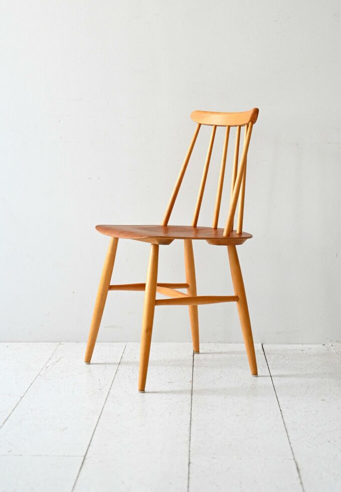 Set of 4 Fanett chairs by Tapiovaara original 60s-b