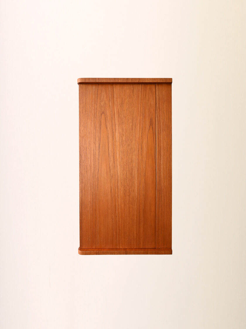 Scandinavian teak dressing table with mirror-g