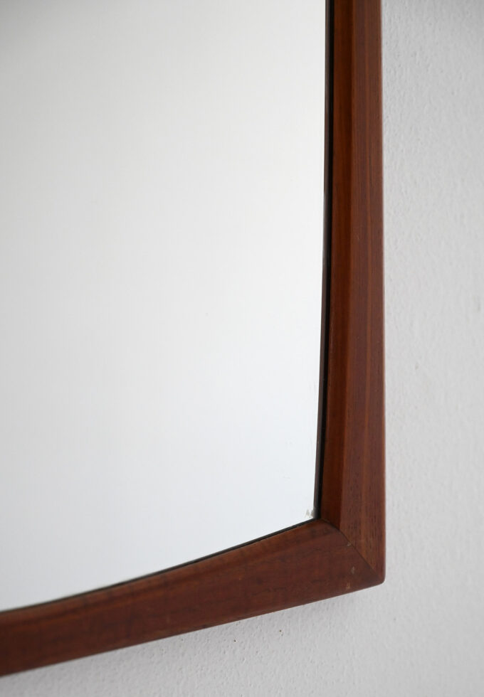 Danish Aksel Kjersgaard teak mirror from the 1950s/60s-b