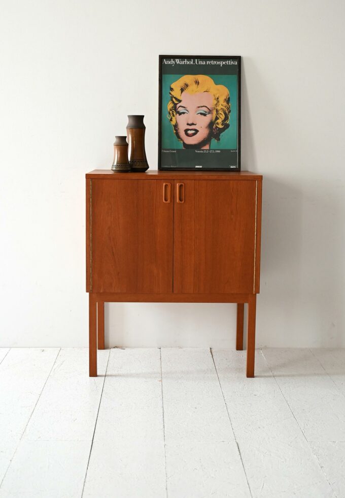 Scandinavian teak storage cabinet 1960s-a