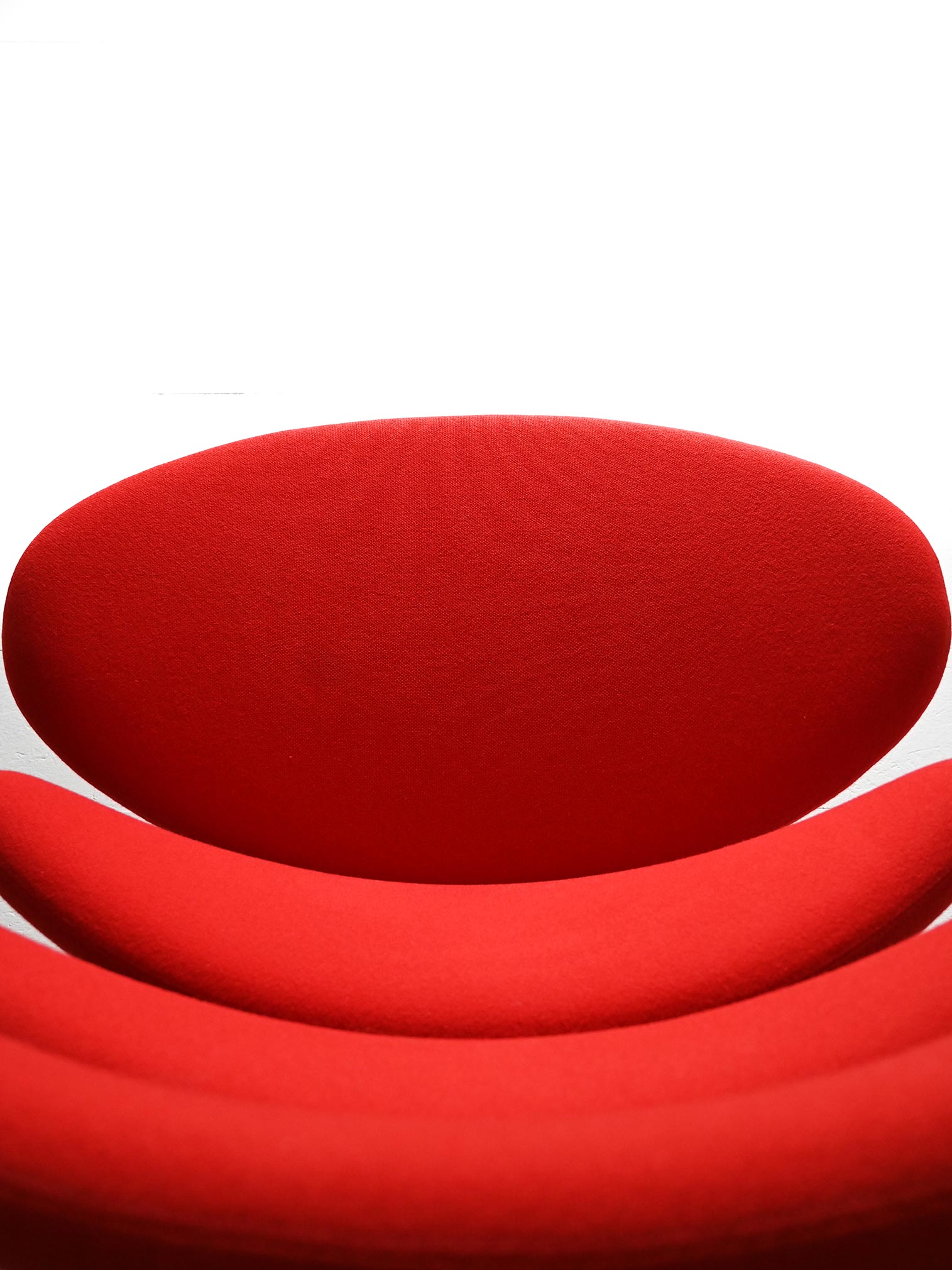 Corona Chair rossa Poul M. Volther-l Corona Chair rossa di Poul M. Volther-l