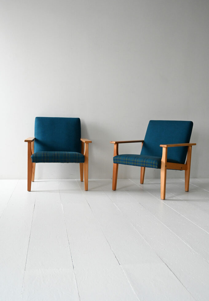 Pair of armchairs by Svein Bjørneng-a