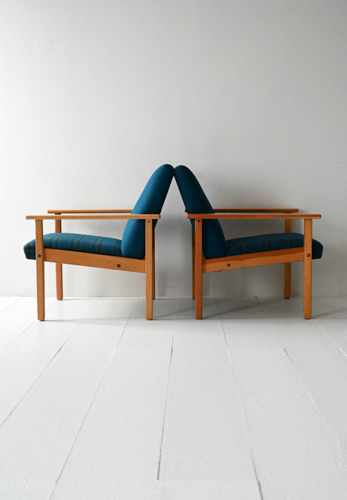 Pair of armchairs by Svein Bjørneng-c
