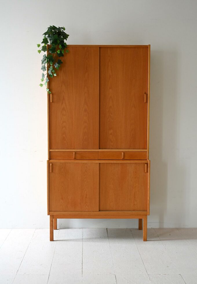 Bodafors Scandinavian bookcase in oak-a