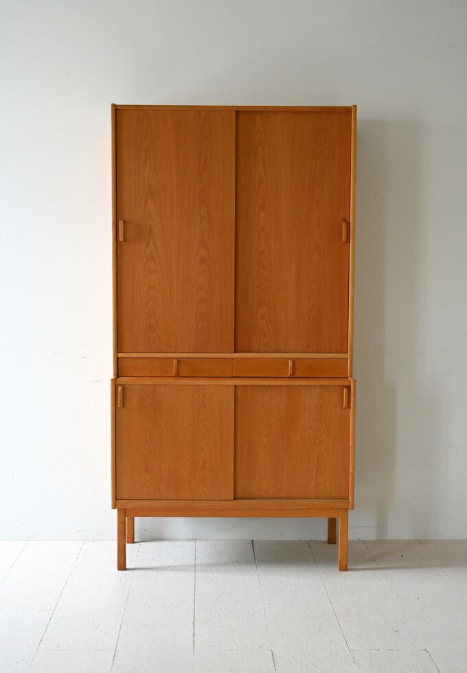 Bodafors Scandinavian bookcase in oak-b