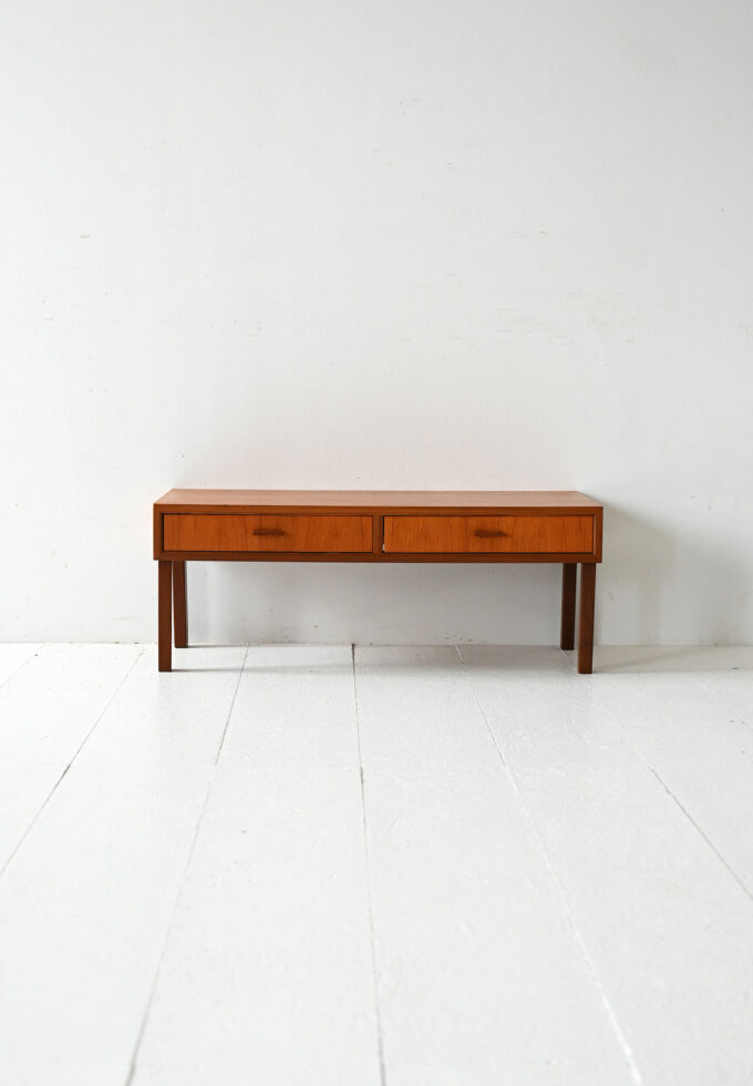Mobile basso d’ingresso scandinavo in teak-b