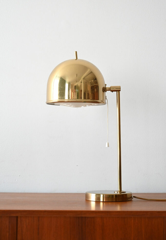 Lampada da tavolo in ottone Bergboms B-075-a