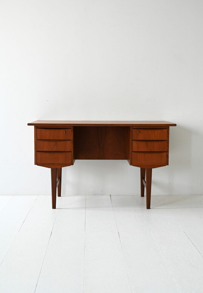 Scrivania danese freestanding anni 50/60-b
