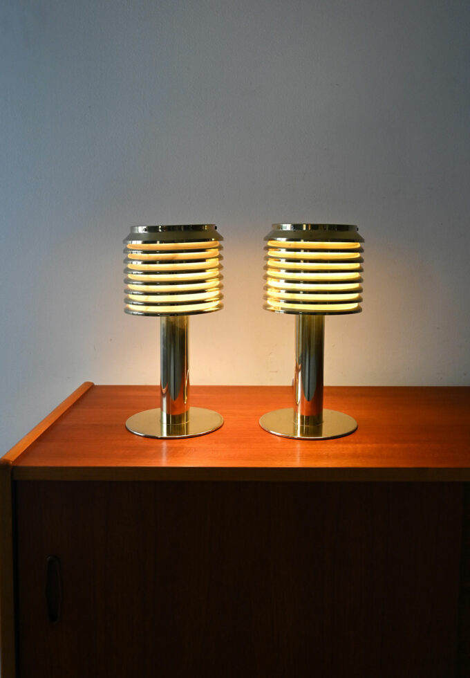 Coppia di lampade da tavolo di Hans-Agne Jakobsson-a