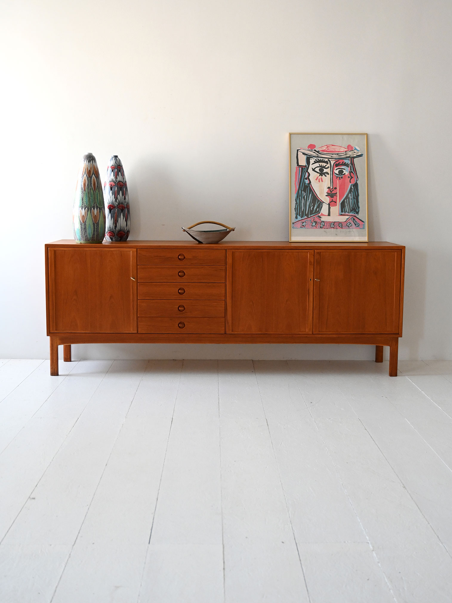Sideboard “Tiveden” teak Engström & Myrstrand 60s-a Sideboard “Tiveden” in teak di Engström & Myrstrand, anni ’60-a
