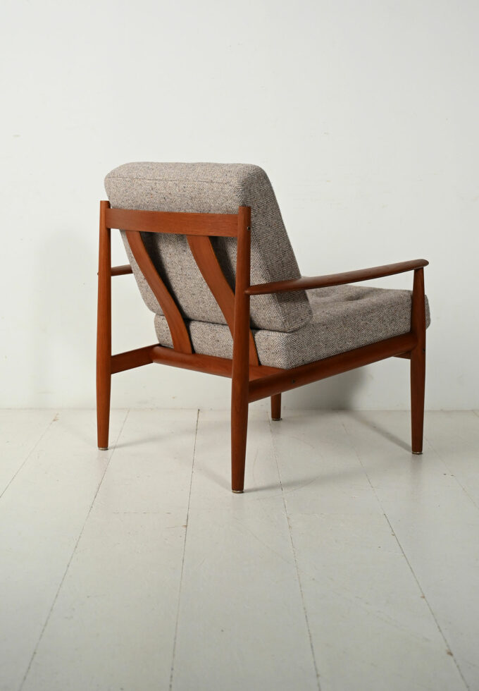 Danish armchair FD118 by Grete Jalk for France & Søn, 1960s-b