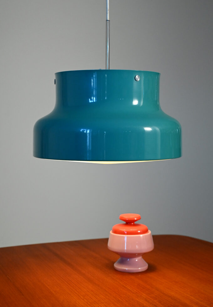 Blue Bumling ceiling lamp by Anders Pehrson-a
