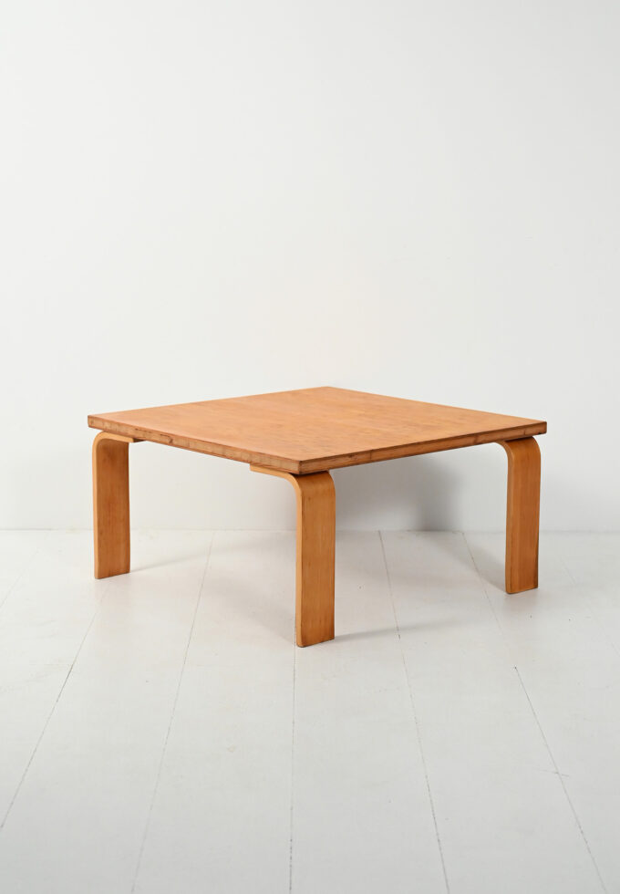 Coffee table pino e rovere anni ’60-b