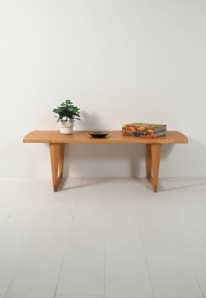 Coffee Table in rovere di Svante Skogh, anni 60-a