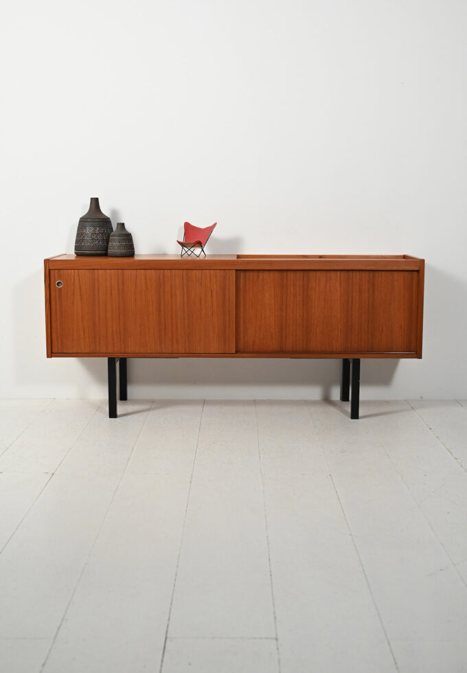 Scandinavian document holder sideboard 50s-60s-a