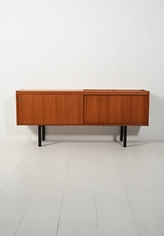 Sideboard porta-documenti scandinavo anni 50-60-b