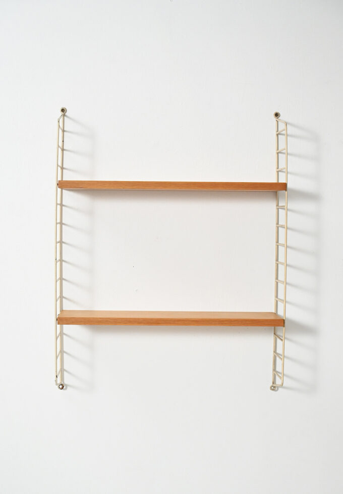 Scandinavian wall shelf system "Hylla" 1960s-b