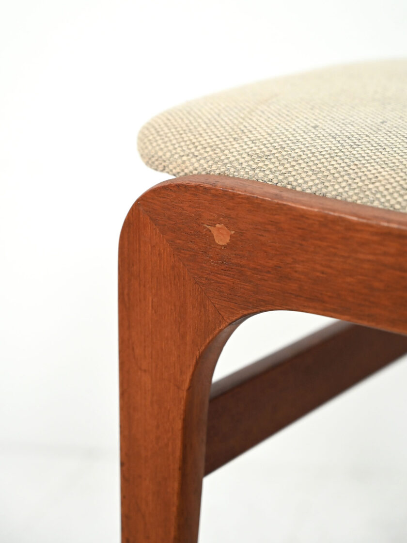 スツール Denmark Vintage Teak Stool スツール Denmark Vintage Teak Stool スツール Denmark Vintage Teak