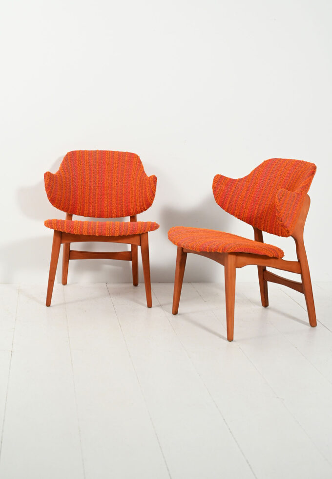 Pair of armchairs model "306" by Jens Hjorth-a