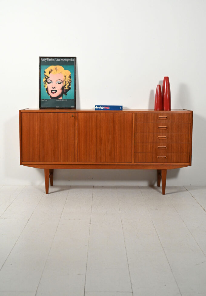 Scandinavian teak sideboard 1950s-60s-a