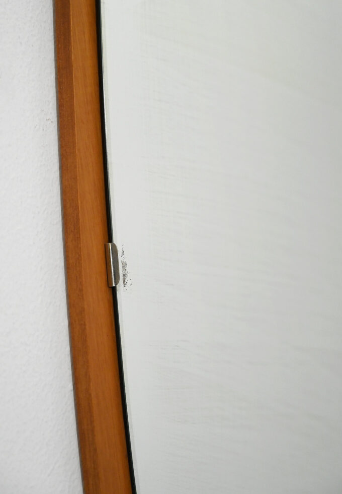 Specchio scandinavo anni ’50-’60 a goccia-b
