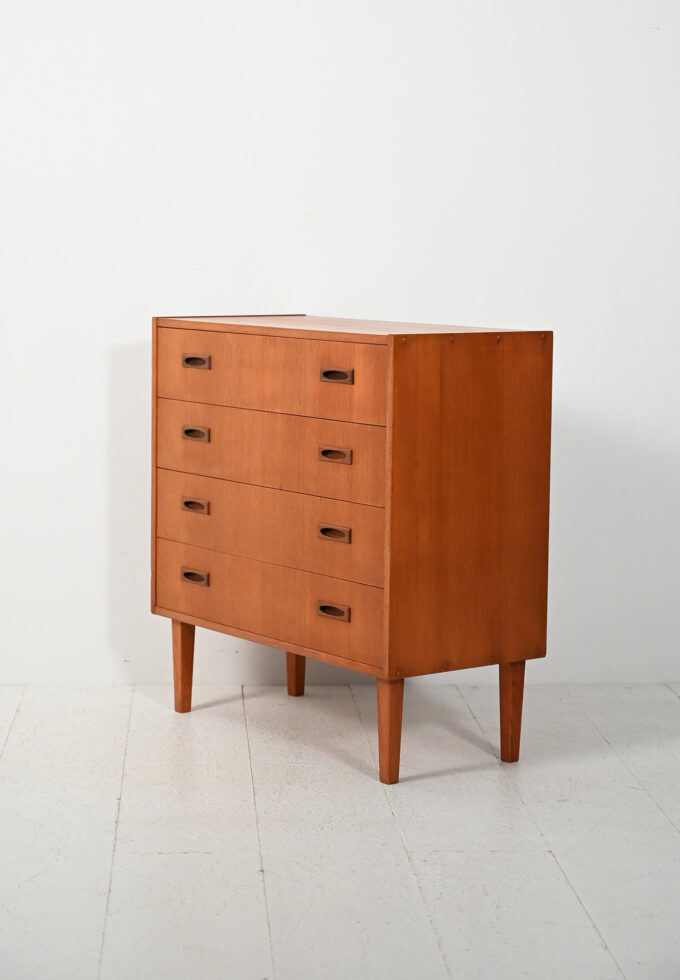 Scandinavian 1960s teak-a chest of drawers.