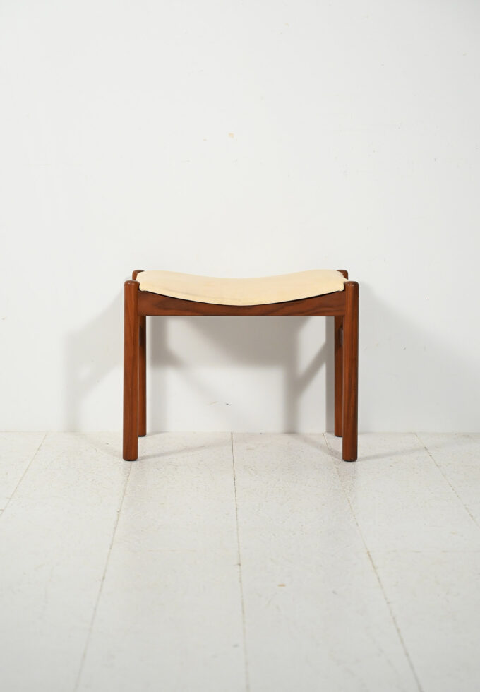 Norwegian footstool 1950s-60s-a