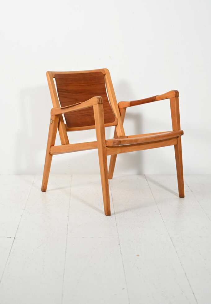 Armchair model 244 by Axel Larsson for Bodafors-a