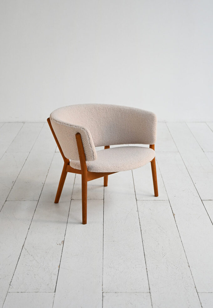 "Model 83" armchair by Nanna and Jørgen Ditzel, Denmark 1960s-a
