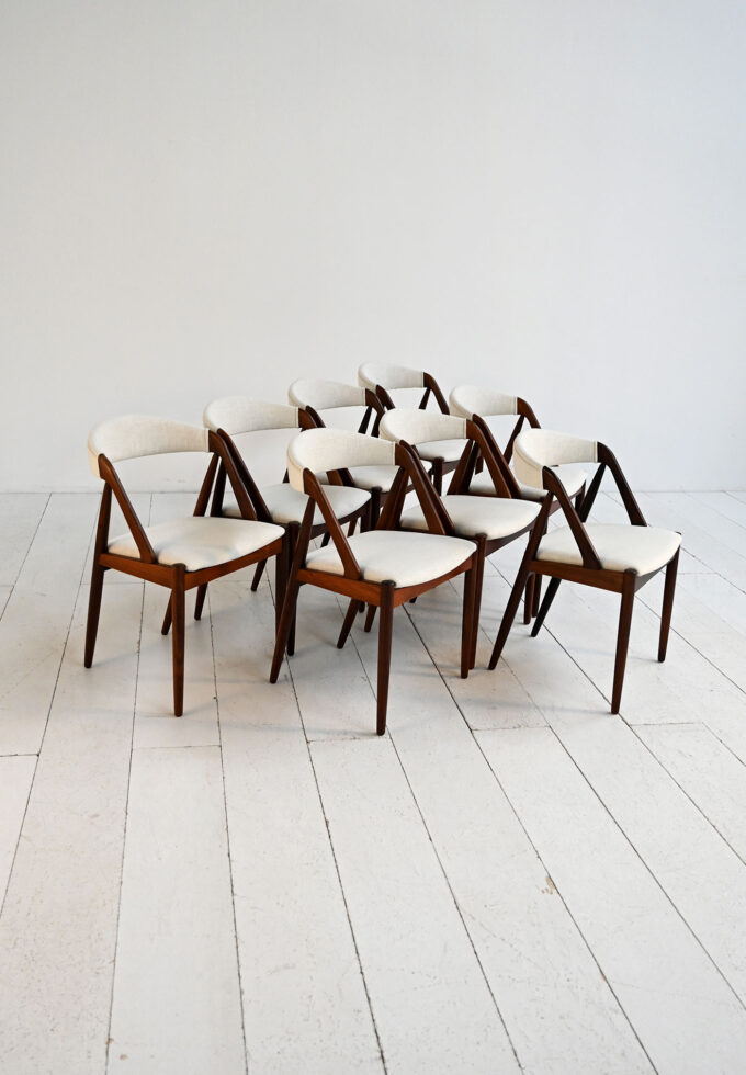 Set di 8 sedie modello "31" di Kai Kristiansen, anni '60-a