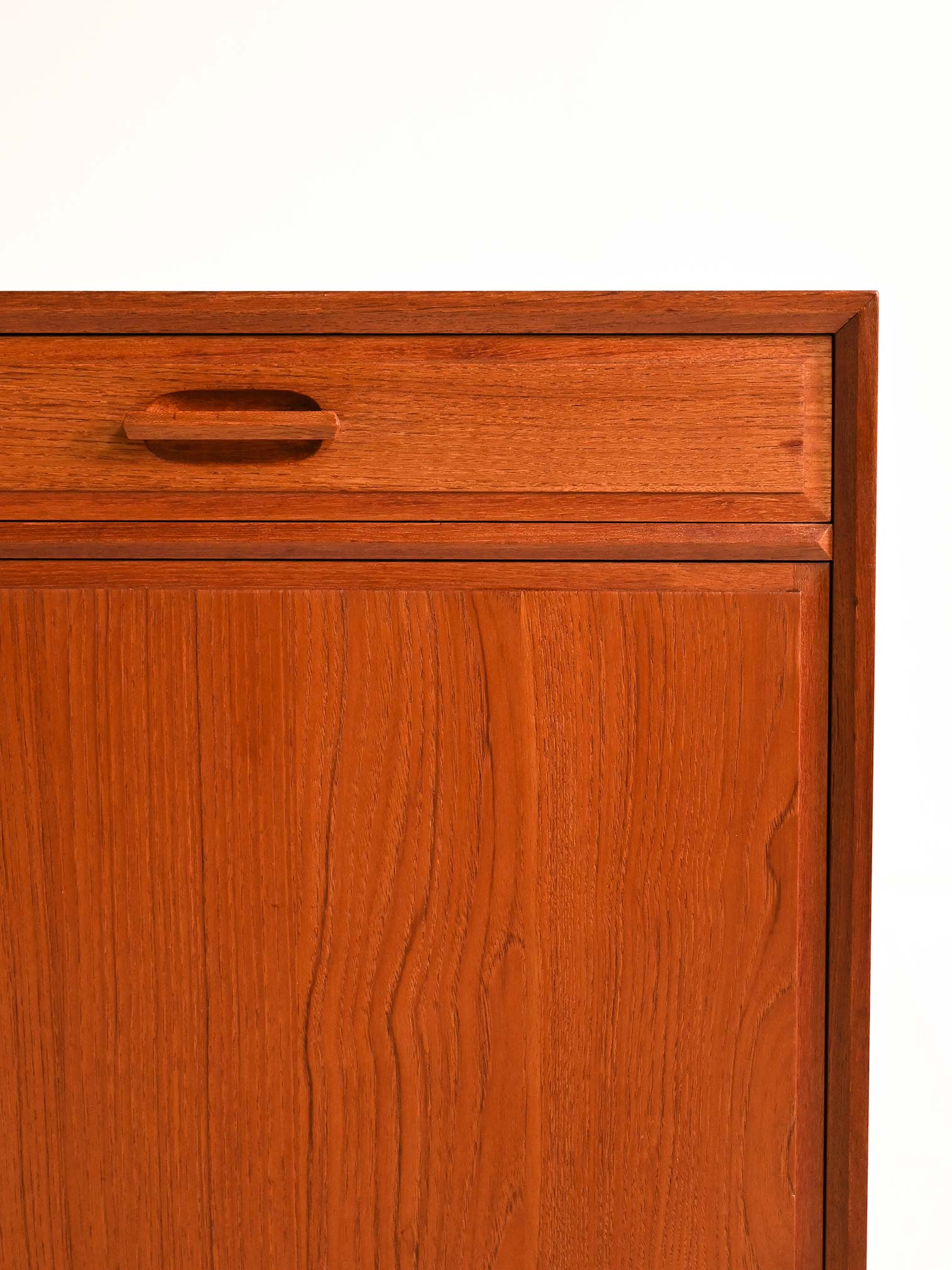 Scandinavian teak sideboard 50-60s-f Scandinavian teak sideboard, 1950s-60s-f