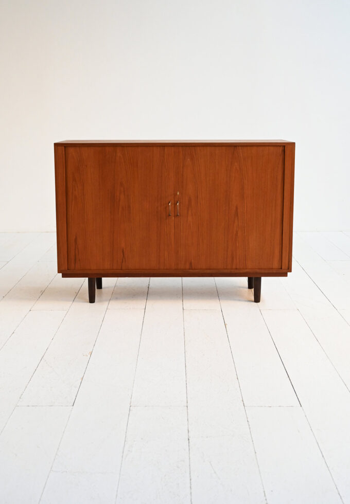 Highboard scandinavo in teak anni ’50-c