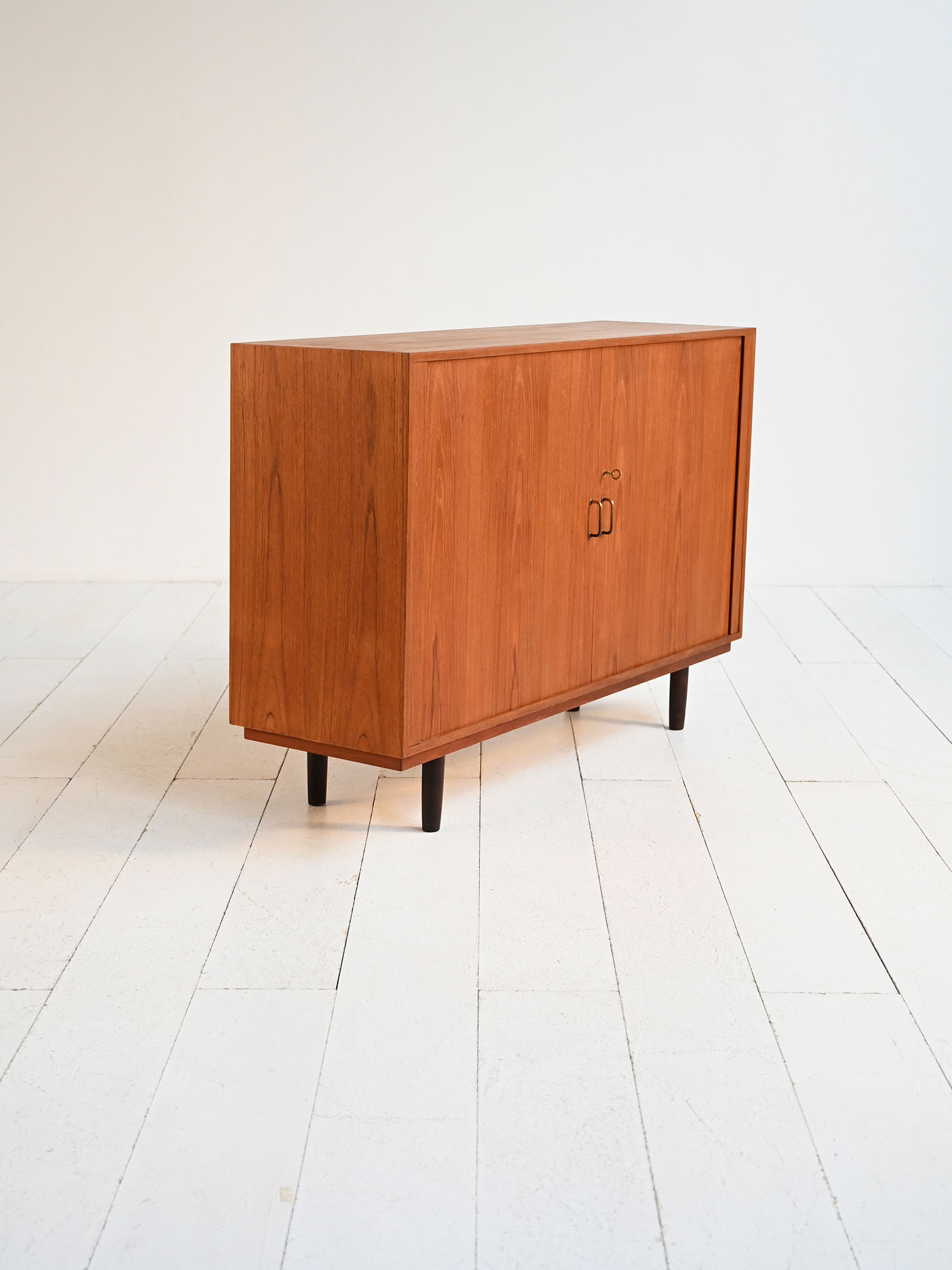 Highboard scandinavo teak 50s-g Highboard scandinavo in teak anni ’50-g