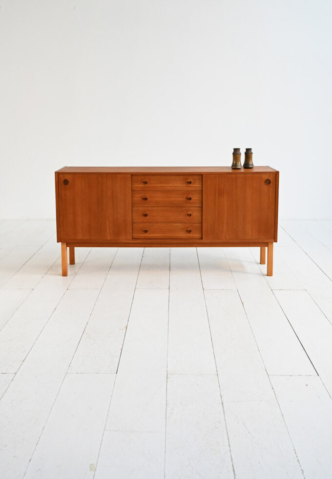 Scandinavian teak 1960s sideboard-b