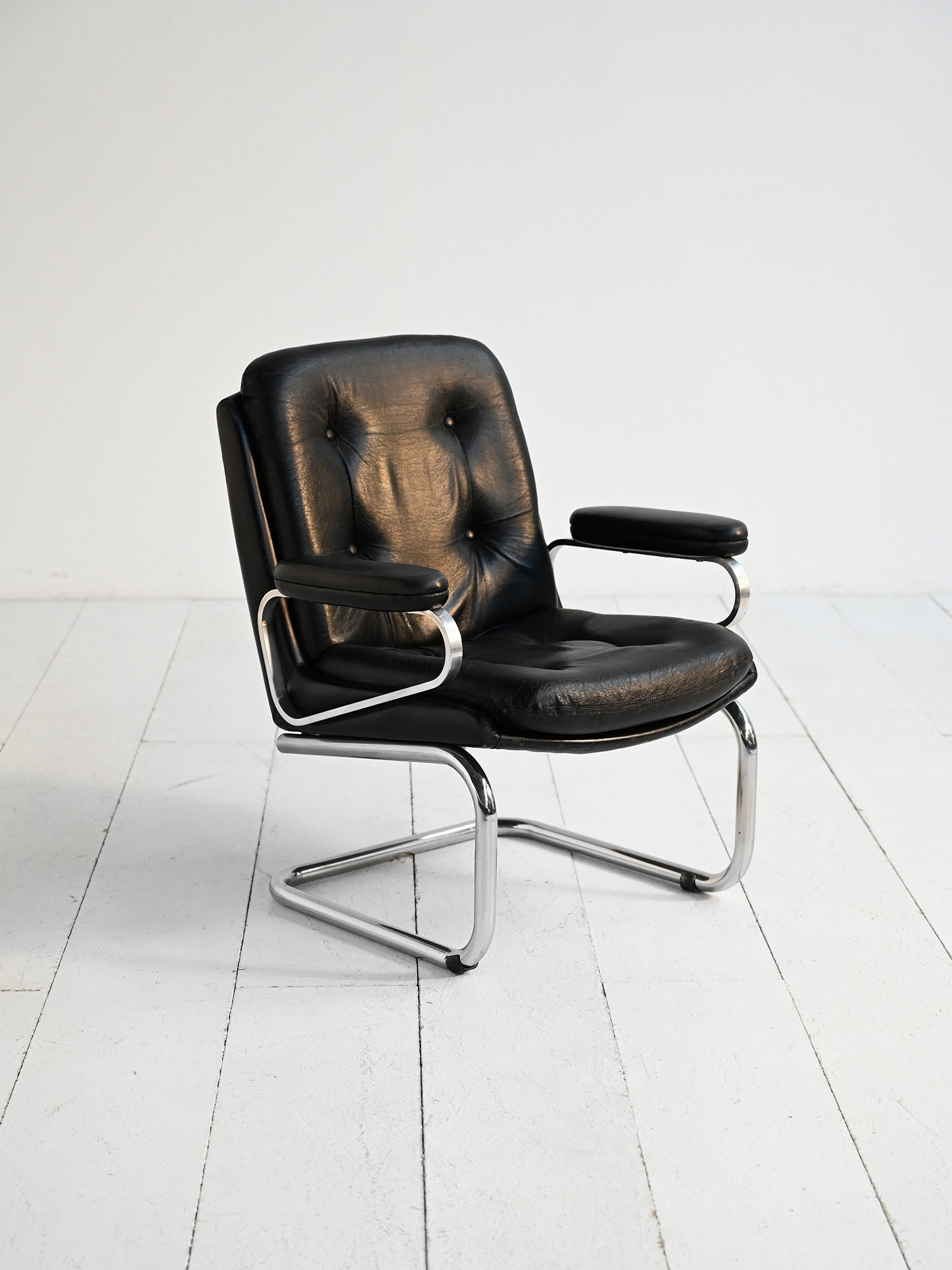 Vintage Scandinavian armchair, 1970s-a