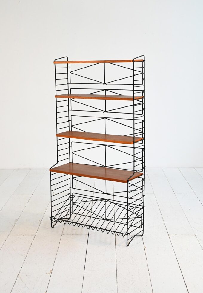 Scandinavian "Hylla"-type bookcase, 1960s-b