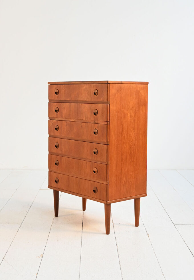 Danish teak sexton, 1960s-b