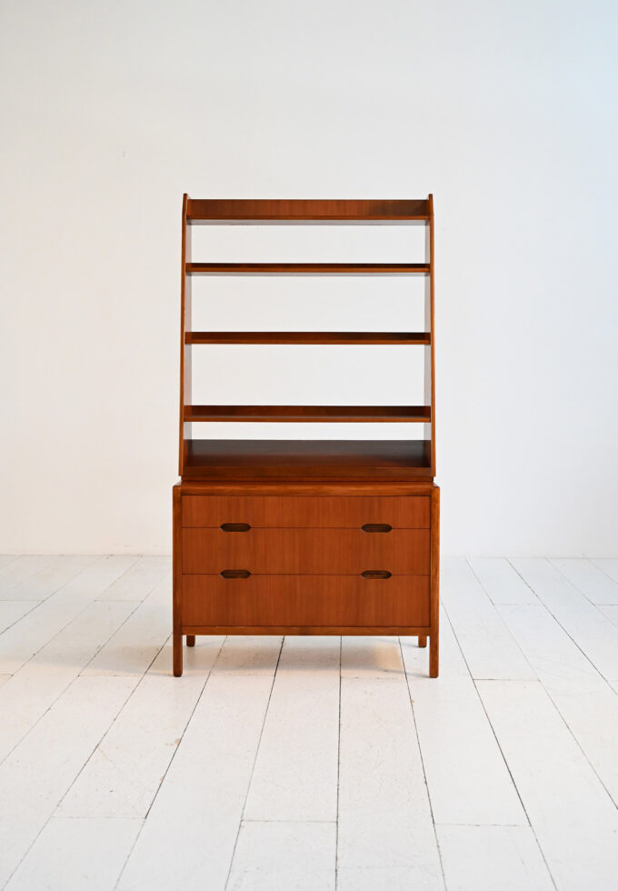 Teak bookcase by Förenade Möbelfabrikerna, Sweden, 1950s-b
