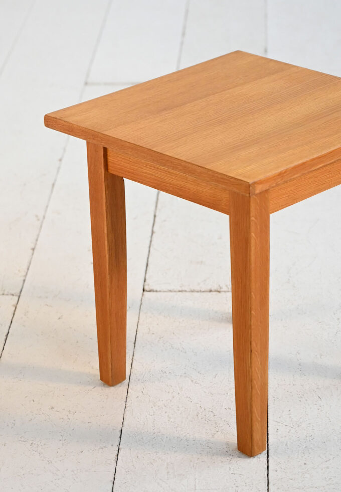 Vintage oak coffee table, 1960s-b