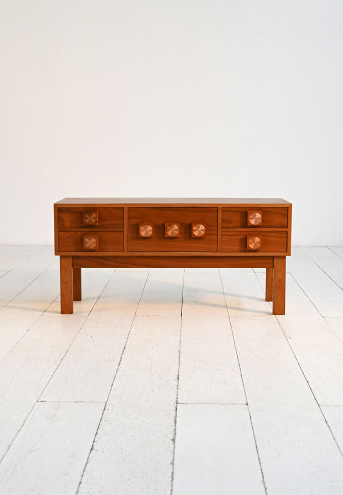 Entrance cabinet by Lars-Göran Nilsson for Glas & Trä Hovmantorp, 1970s-c