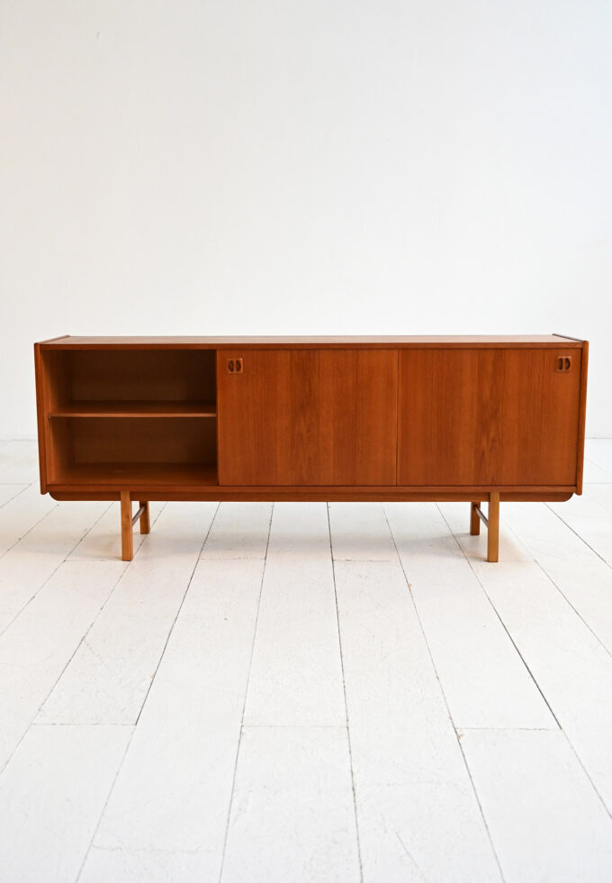Sideboard model "Korsör" Scandinavian teak 1960s-b