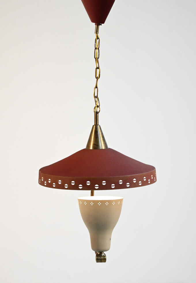 Swedish Modern style ceiling lamp, 1950s-c