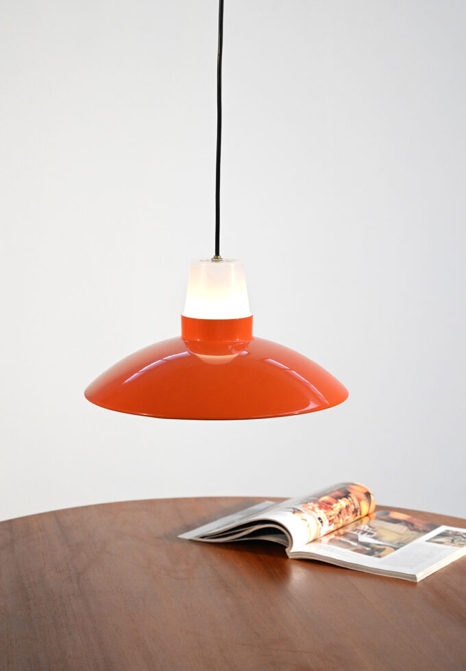 Lampada da soffitto stile Space Age di Sven Middelboe per Nordisk Solar, anni ’70-a