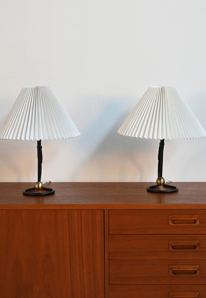 Pair of "Kip-Lamp" model lamps by Kaare Klint, 1940s-b