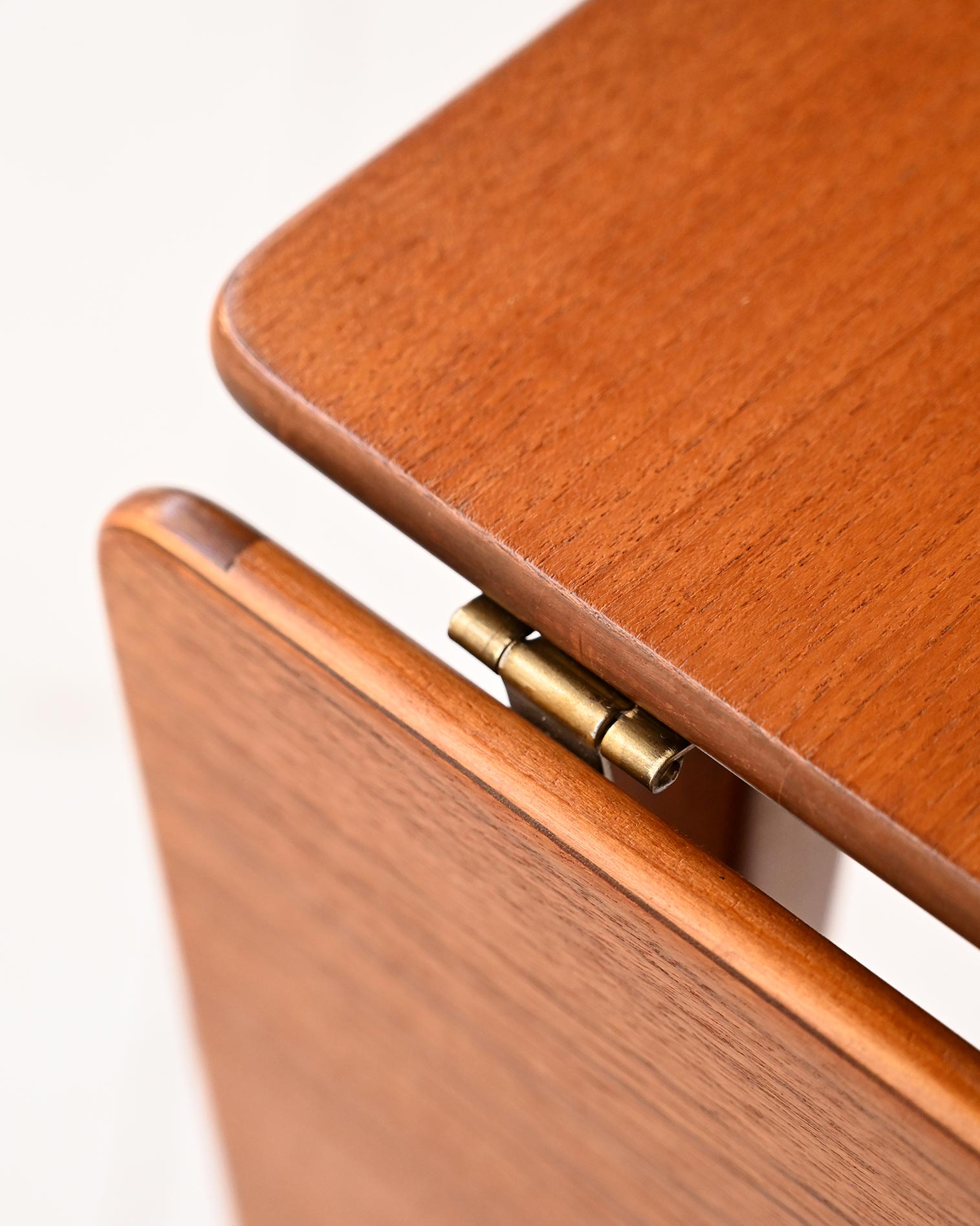Scrivania ribalta teak 60s-l Scrivania con ribalta in teak anni ’60-l