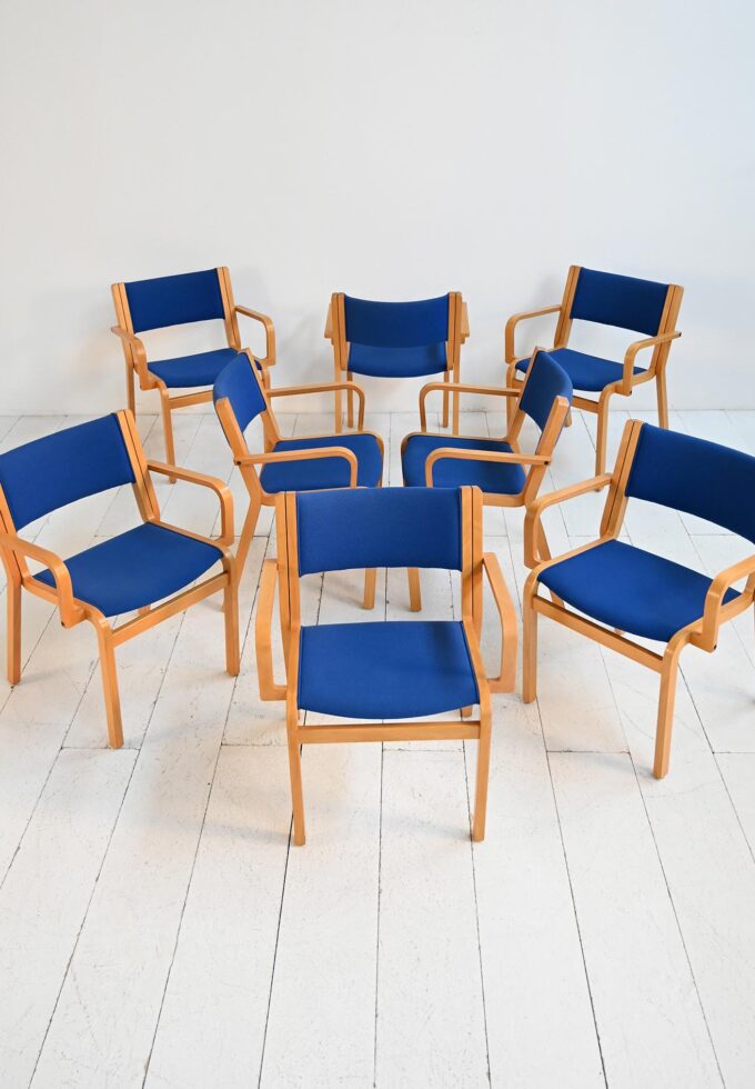 Chair with armrests by Magnus Olesen, late 20th century-a_.