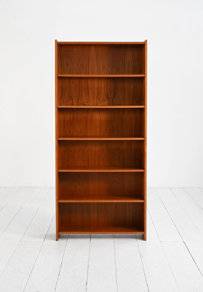 Scandinavian teak bookcase by Egons Möbler AB, 1950s/60s-c