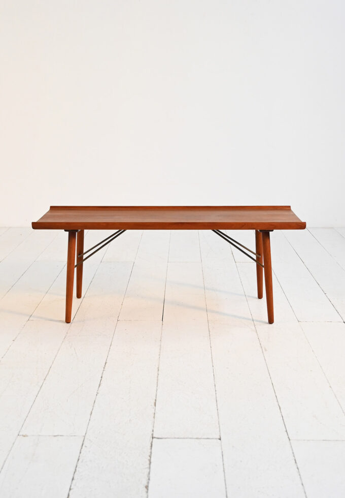 Danish coffee table attributed to Børge Mogensen for Søborg Møbler, 1950s-c