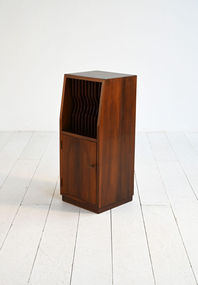 Cabinet with vinyl compartment-b